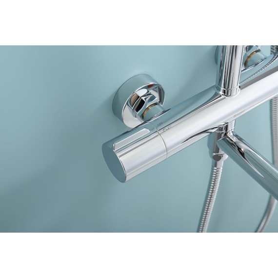 Душевая система с термостатом Raglo R20.26, хром - фото 9