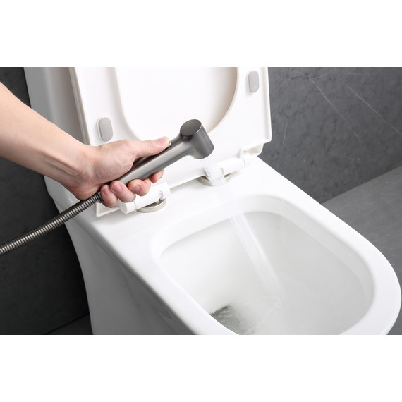 Набор для гигиенического душа Raglo R03.51.09, графит - фото 6