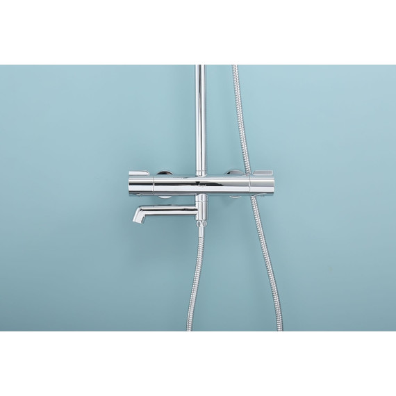 Душевая система с термостатом Raglo R20.26, хром - фото 5