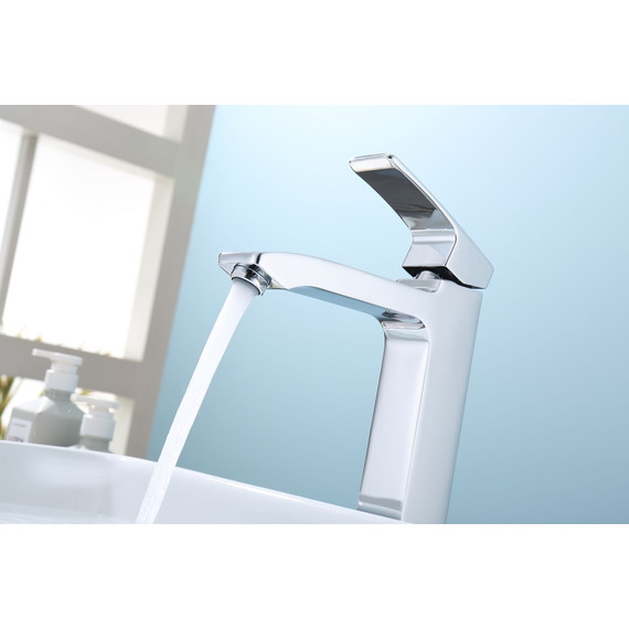 Смеситель для раковины высокий Raglo R01.15, хром - фото 11