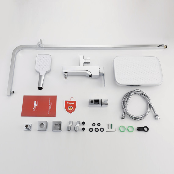 Душевая система Raglo R02.24, хром - фото 10