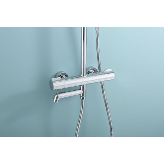 Душевая система с термостатом Raglo R20.26, хром - фото 6