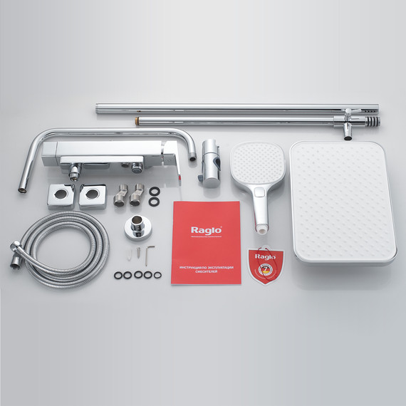 Душевая система Raglo R30.24, хром - фото 11