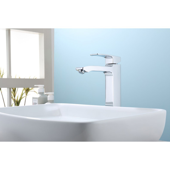 Смеситель для раковины высокий Raglo R01.15, хром - фото 9