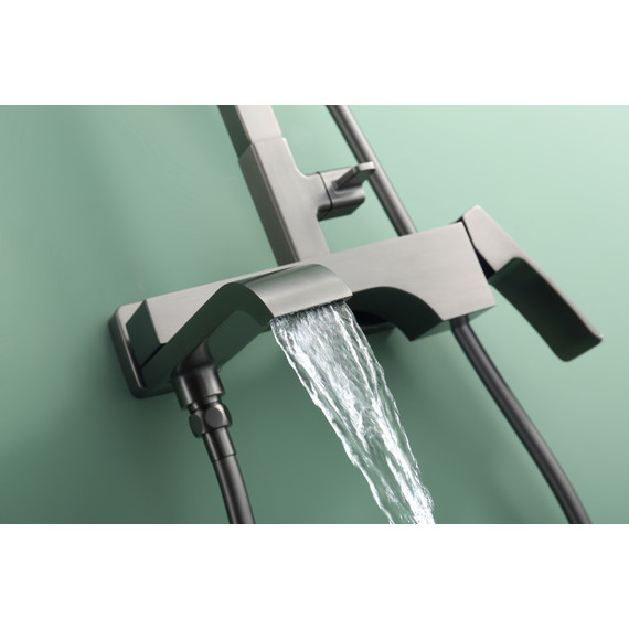 Душевая система Raglo R02.24.09, графит - фото 8