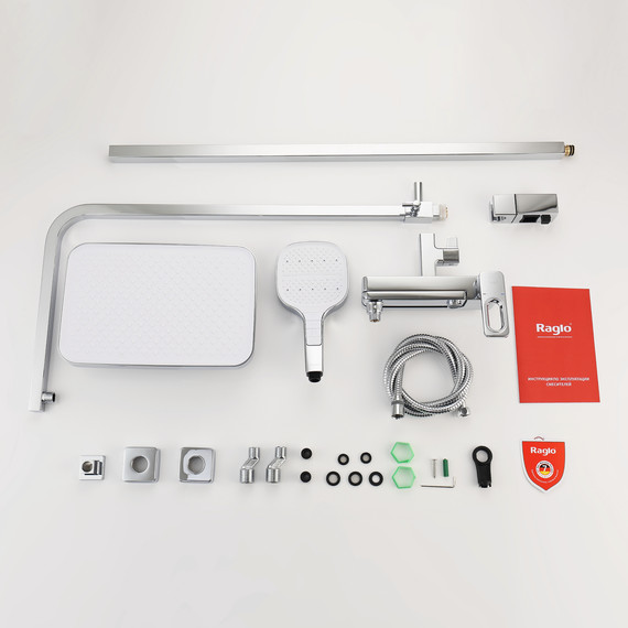 Душевая система Raglo R51.24, хром - фото 11