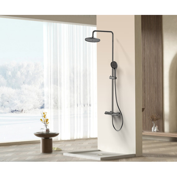 Душевая система Raglo R32.24.09, графит - фото 3