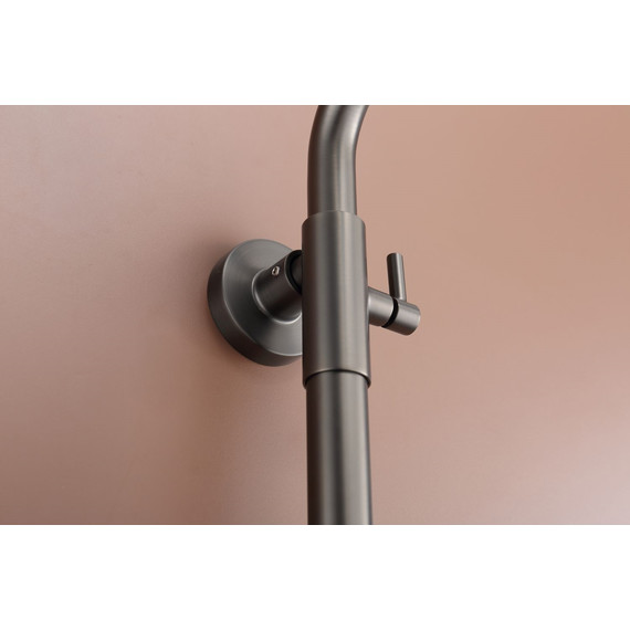 Душевая система с термостатом Raglo R22.26.09, графит - фото 12