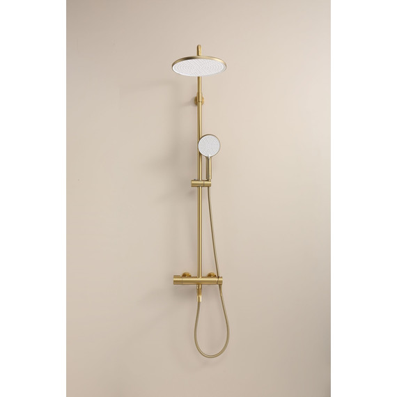 Душевая система Raglo R20.24.03, сатин золотой - фото 5