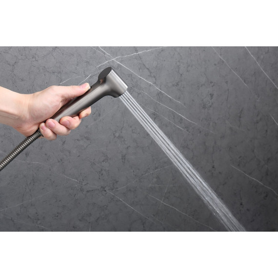 Набор для гигиенического душа Raglo R03.51.09, графит - фото 8