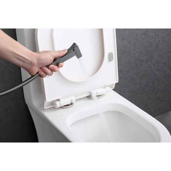 Набор для гигиенического душа Raglo R01.52.09 (со скрытой частью) графит - фото 6