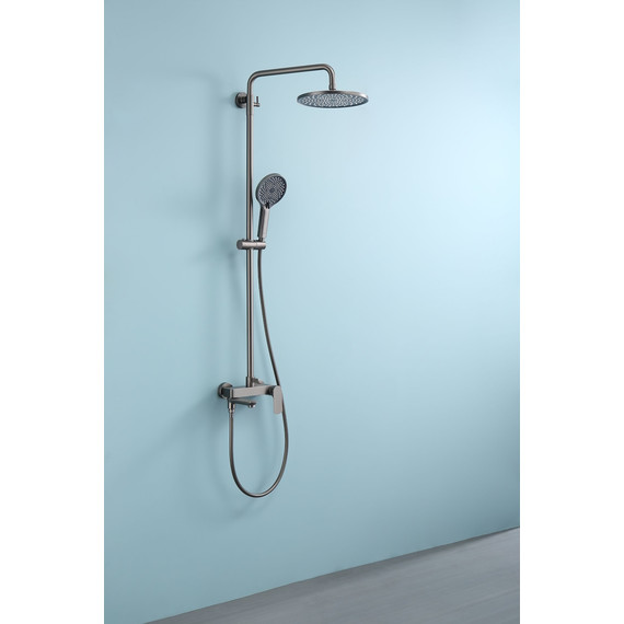 Душевая система Raglo R03.24.09, графит - фото 4