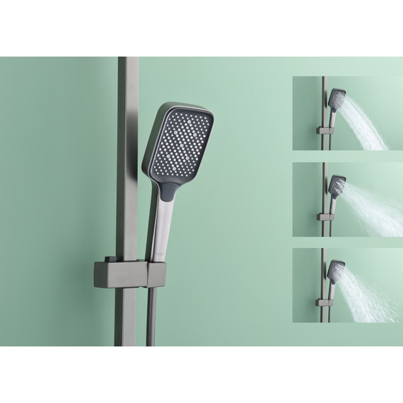 Душевая система Raglo R02.24.09, графит - фото 11