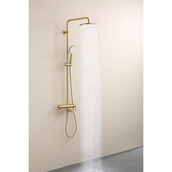 Душевая система Raglo R20.24.03, сатин золотой - фото 4
