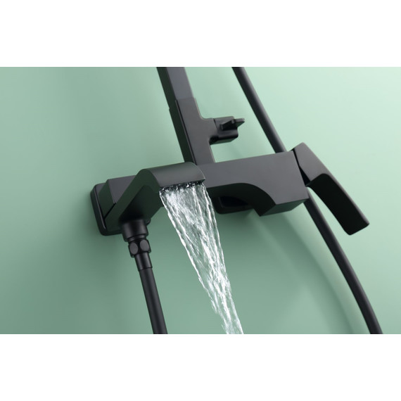 Душевая система Raglo R02.24.06, чёрный - фото 8