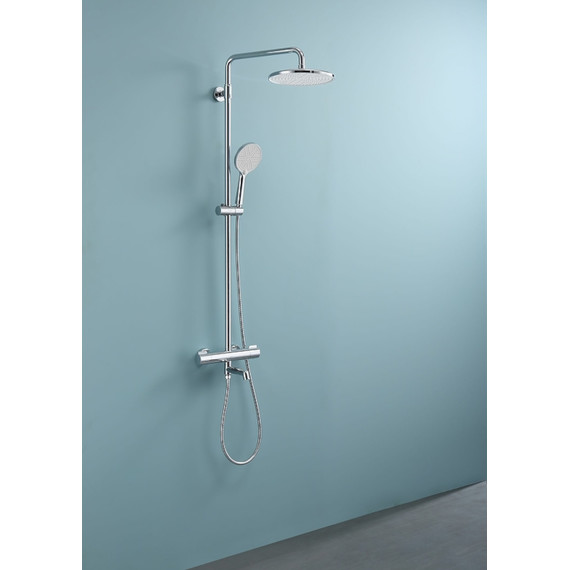 Душевая система с термостатом Raglo R20.26, хром - фото 4