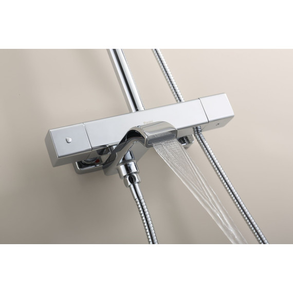 Душевая система с термостатом Raglo R22.26, хром - фото 5