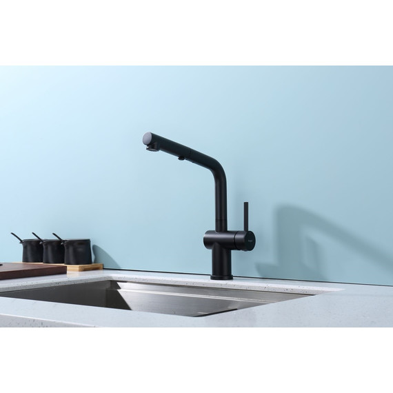 Смеситель для кухни Raglo R86.49.06, чёрный - фото 9