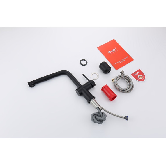 Смеситель для кухни Raglo R86.49.06, чёрный - фото 13