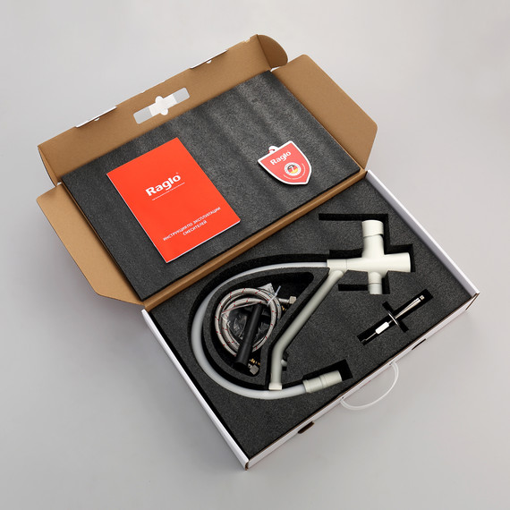 Смеситель для кухни Raglo R80.62.08, белый - фото 11