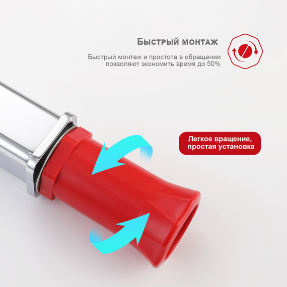 Смеситель для раковины высокий Raglo R51.15, хром - фото 9