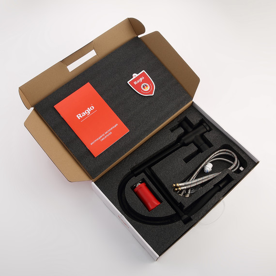 Смеситель для кухни Raglo R81.63.06, чёрный - фото 11