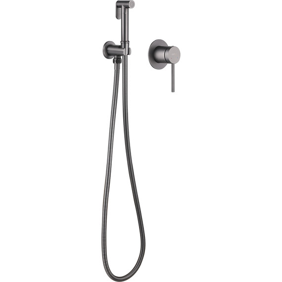 Набор для гигиенического душа Abber Emotion AF8825NG, никель - фото 2