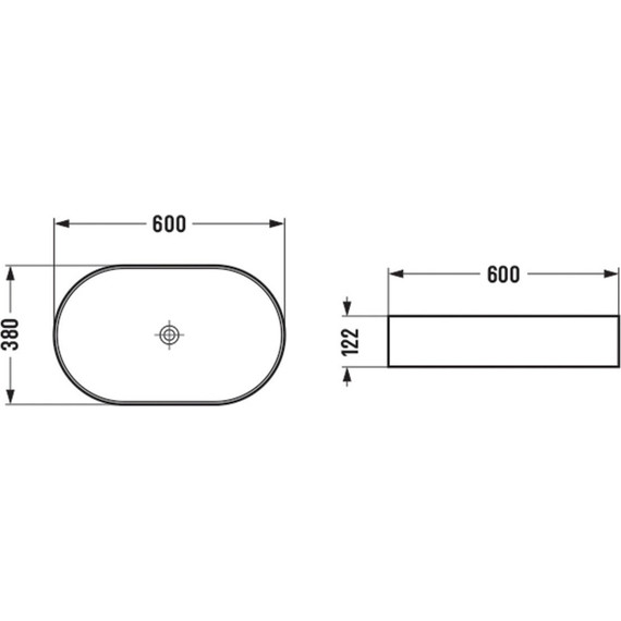 Раковина-чаша Vincea 60 см VBS-50760 - фото 3