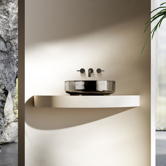 Раковина-чаша Vincea 45 см VBS-6T16B, чёрный - фото 4