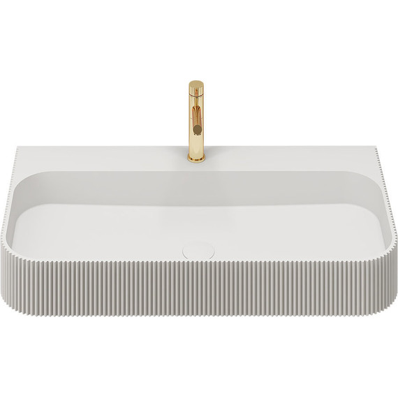 Раковина подвесная Vincea 75 см VWB-6SG75MW, белый матовый - фото, картинка 3 Раковина подвесная Vincea 75 см VWB-6SG75MW, белый матовый - фото 3