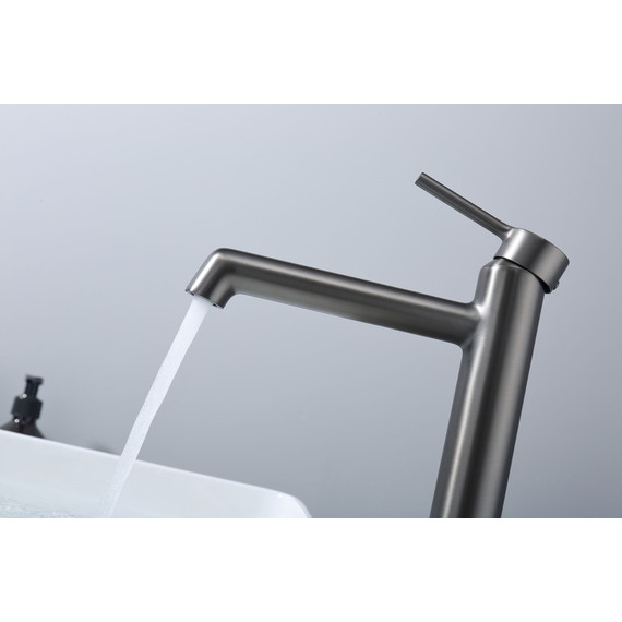 Смеситель для раковины высокий Raglo R20.15.09, графит - фото 11