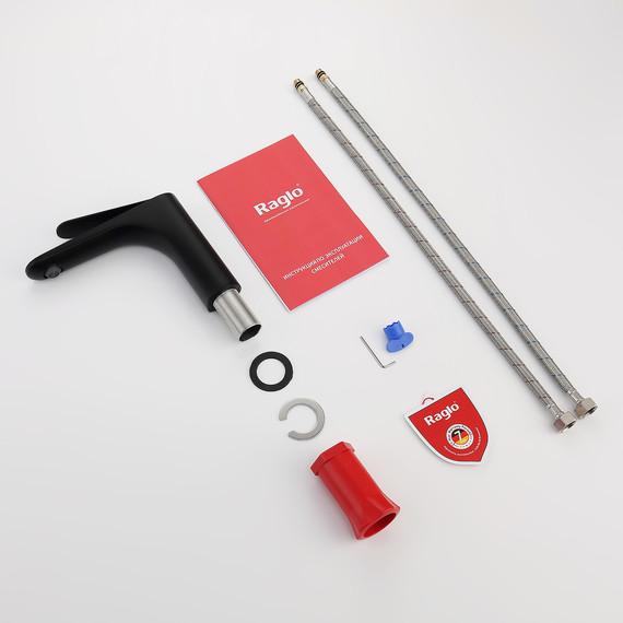 Смеситель для раковины Raglo R21.10.06, чёрный - фото 9