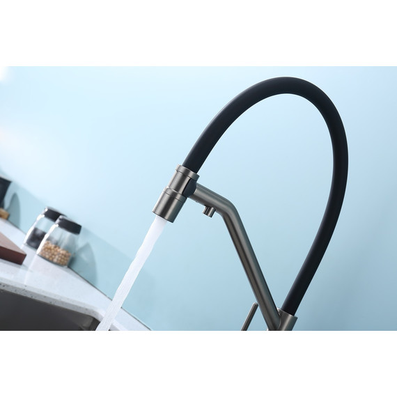 Смеситель для кухни Raglo R80.62.09, графит - фото 11