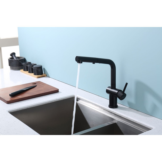 Смеситель для кухни Raglo R86.49.06, чёрный - фото 5