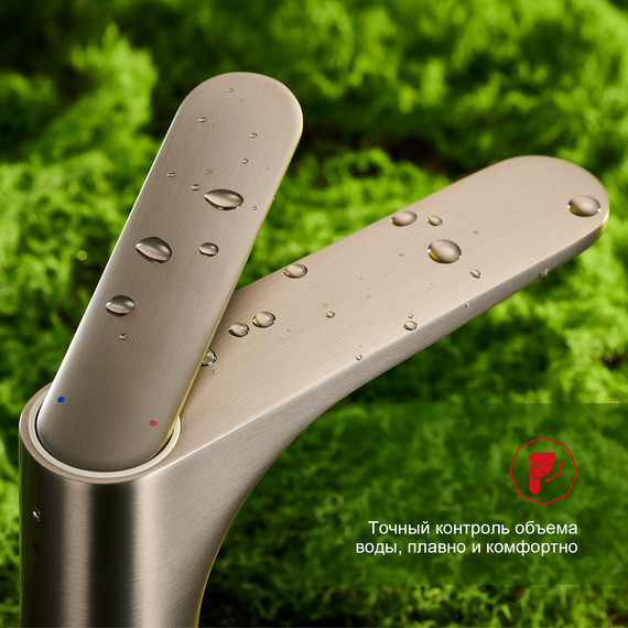 Смеситель для раковины Raglo R21.10.09, графит - фото 8