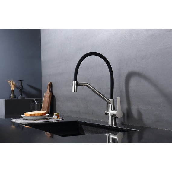 Смеситель для кухни Raglo R80.62.05, сатин - фото 3