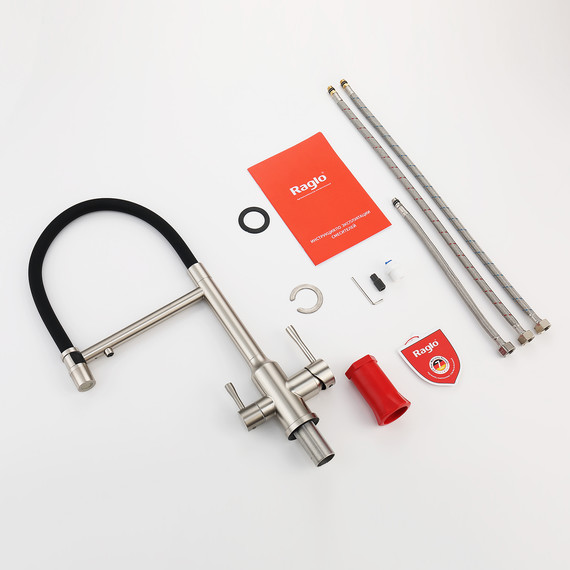 Смеситель для кухни Raglo R81.63.05, сатин - фото 11