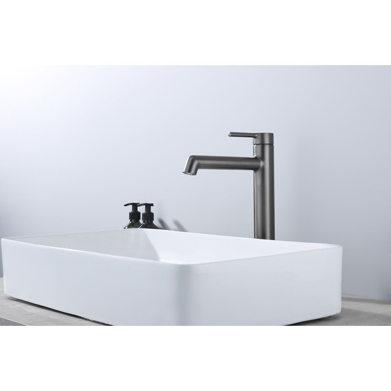 Смеситель для раковины высокий Raglo R20.15.09, графит - фото 3