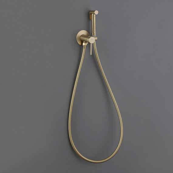 Набор для гигиенического душа Abber Wasser Kreis AF8125G, золото матовый - фото 3