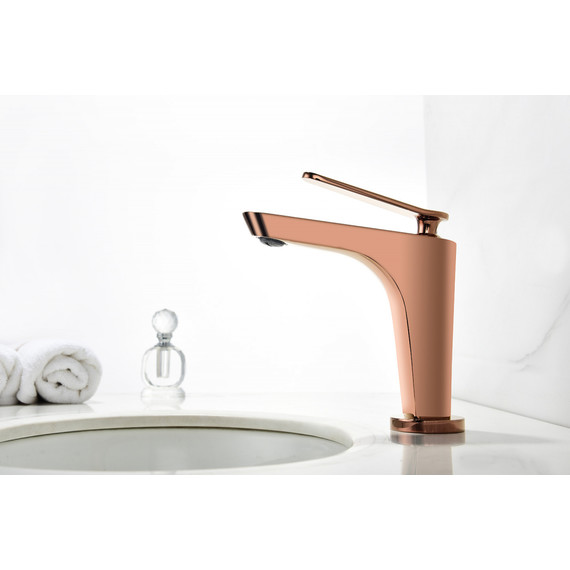 Смеситель для раковины Abber Zeitlos AF8909RG, розовое золото - фото 2