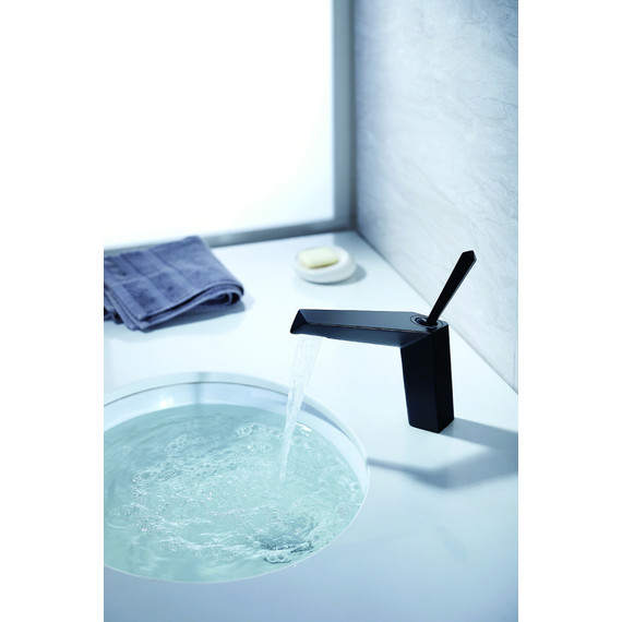 Смеситель для раковины Abber Zeitlos AF8910B, черный матовый - фото 2