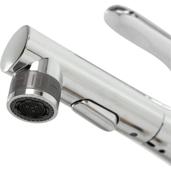 Смеситель для раковины с выдвижным изливом BelBagno BB-LVMD-CRM-W0, Цвет производителя: хром - фото 4