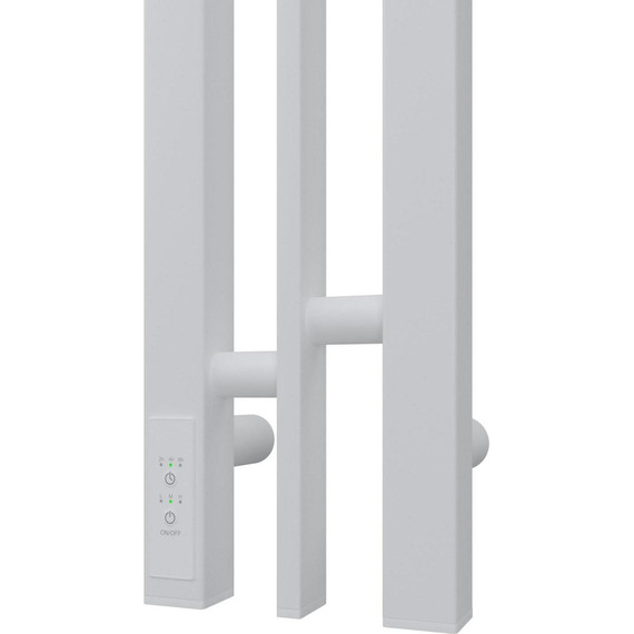 Полотенцесушитель электрический Point  Фрея П2 100x800 мм PN20718W (возможность скрытого подключения) L, белый - фото 3