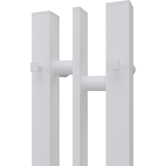 Полотенцесушитель электрический Point  Фрея П2 100x800 мм PN20718W (возможность скрытого подключения) L, белый - фото 4