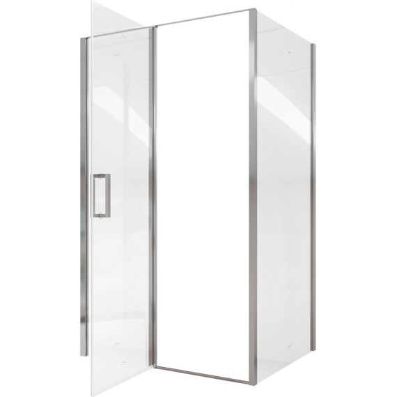 Душевое ограждение CeruttiSpa 120х90 см VICTORIA120, хром/прозрачное - фото 7