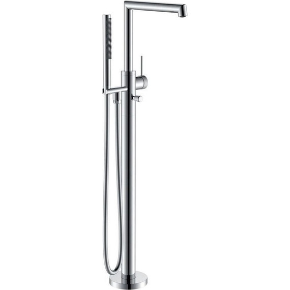 Смеситель для ванны Vincea Rim VTF-2RMCH (со скрытой частью) - фото 