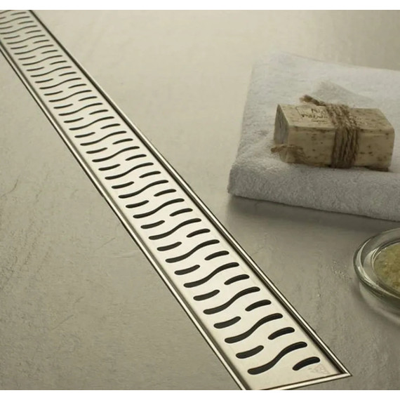 Трап Veconi N Harmony 45 см V450HN (под плитку) хром, Цвет производителя: хром, Размер трапа: 450 - фото 3