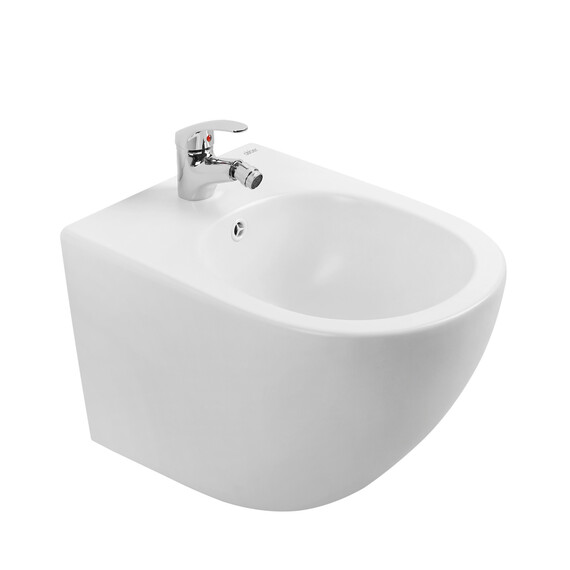 Биде подвесное Abber Bequem AC1150MW, белый матовый - фото 