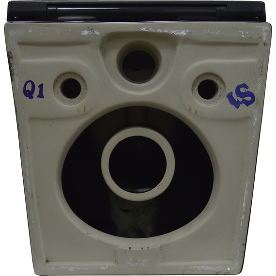 Унитаз подвесной безободковый Azario Teramo AZ-0053-UQ3-MB с крышкой микролифт (система смыва Торнадо) чёрный матовый, Цвет производителя: чёрный матовый - фото 9