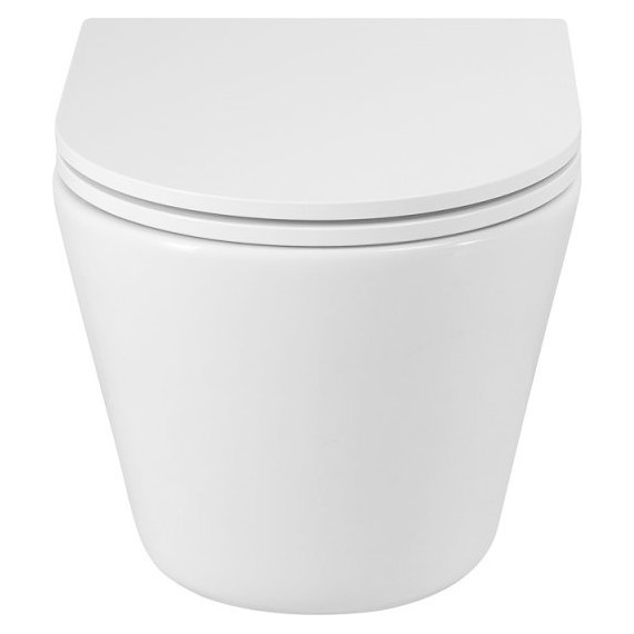 Унитаз подвесной безободковый Cezares Liner-Tor CZR-3808-53-TH-TOR/SC с крышкой микролифт (система смыва Торнадо) - фото 19